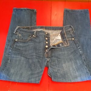 Mens Levis 501's jeans